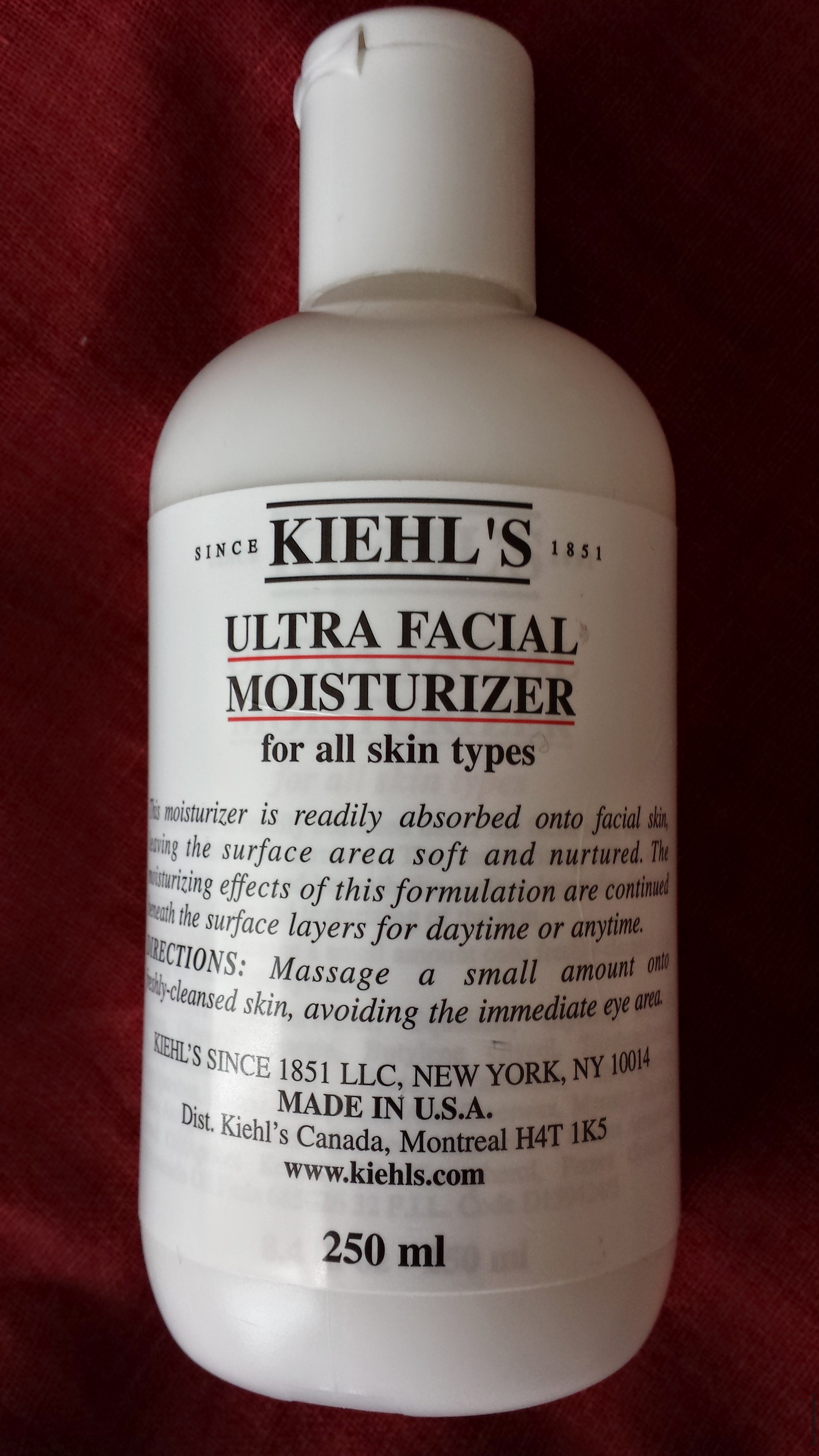 My Day and Night Moisturizer Kiehl’s Ultra Facial Moisturizer The