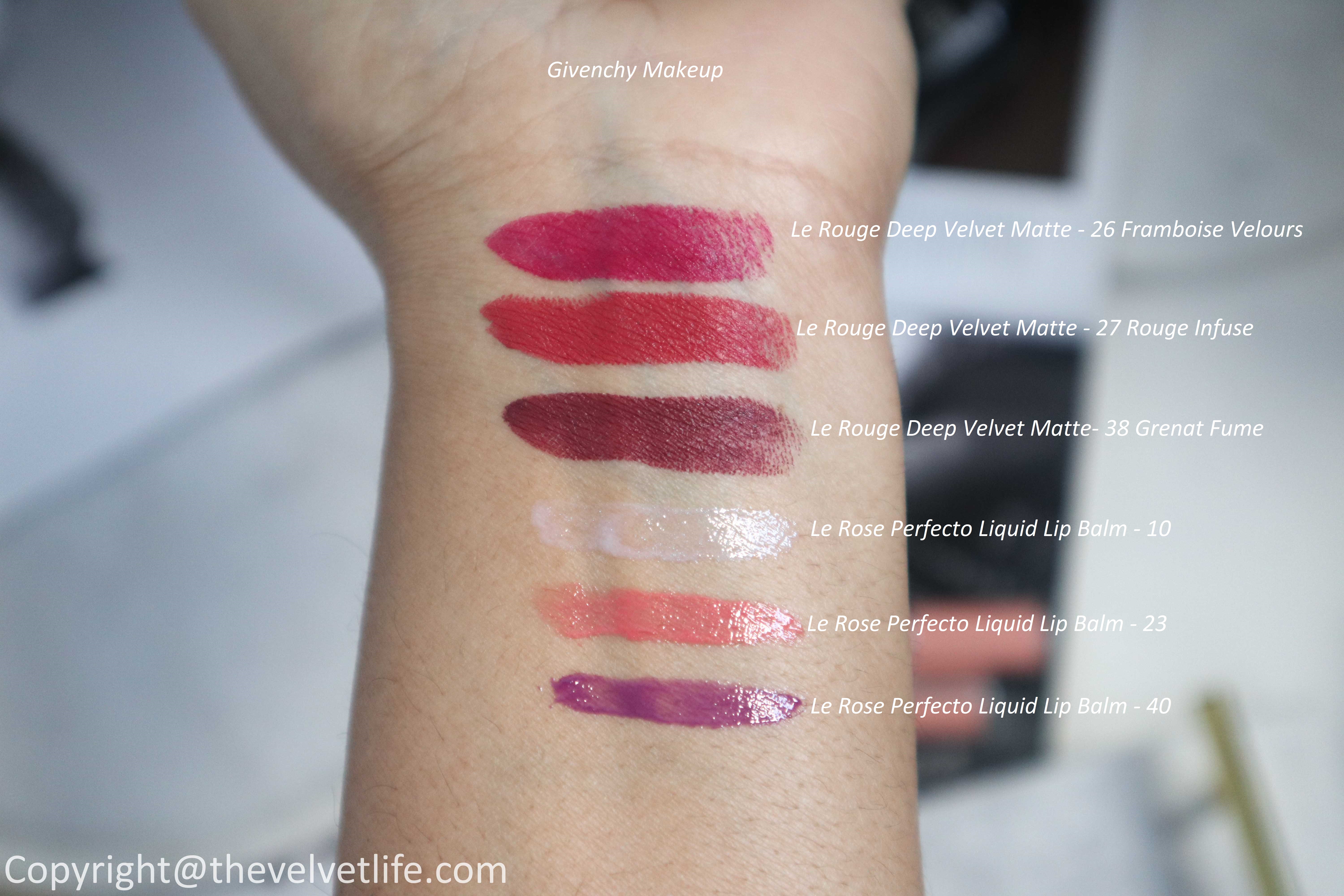 Givenchy Le Rouge Deep Velvet Matte Lipstick in 27 Rouge Infuse