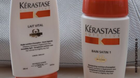 fra nu af enkelt gang kaptajn Kerastase Bain Satin 1 Irisome Conditioner review Archives - The Velvet Life