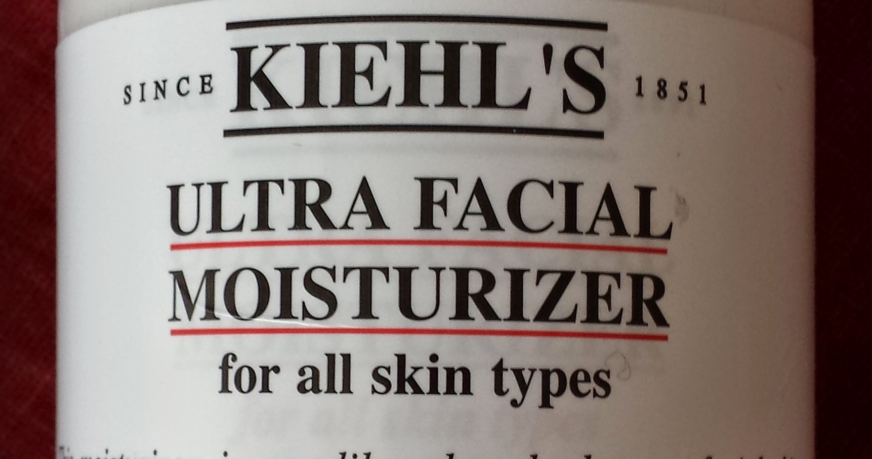 Kiehl’s Ultra Facial Moisturizer Review The Velvet Life