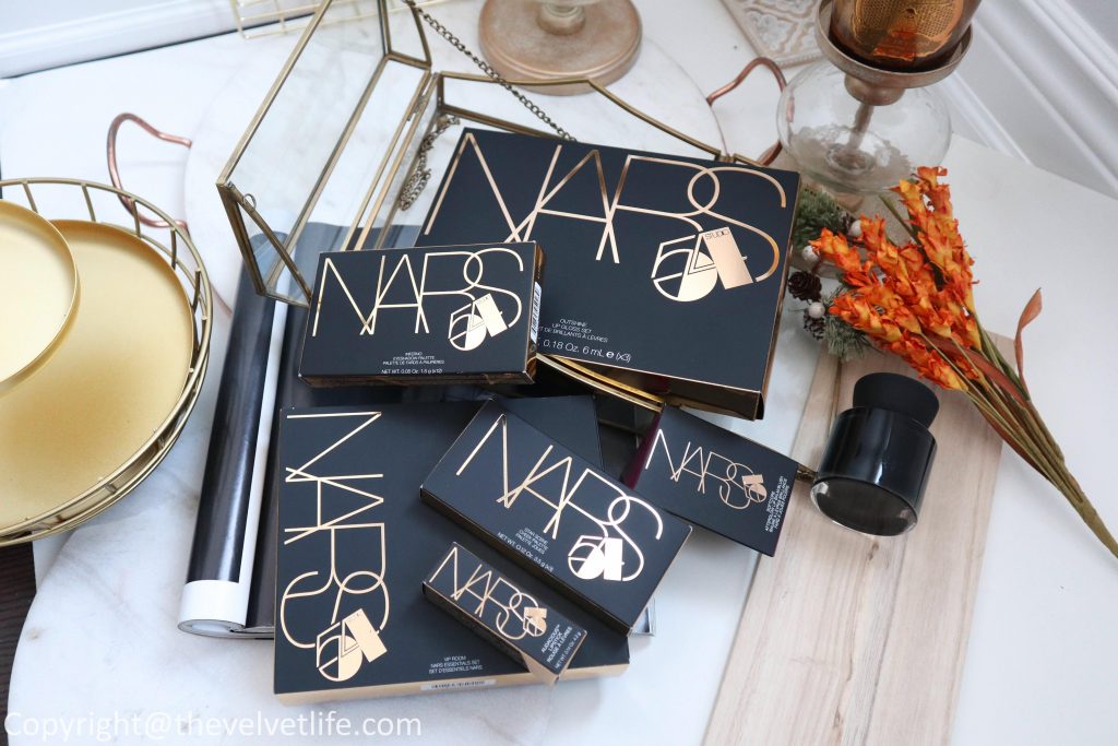 nars outshine lip gloss set