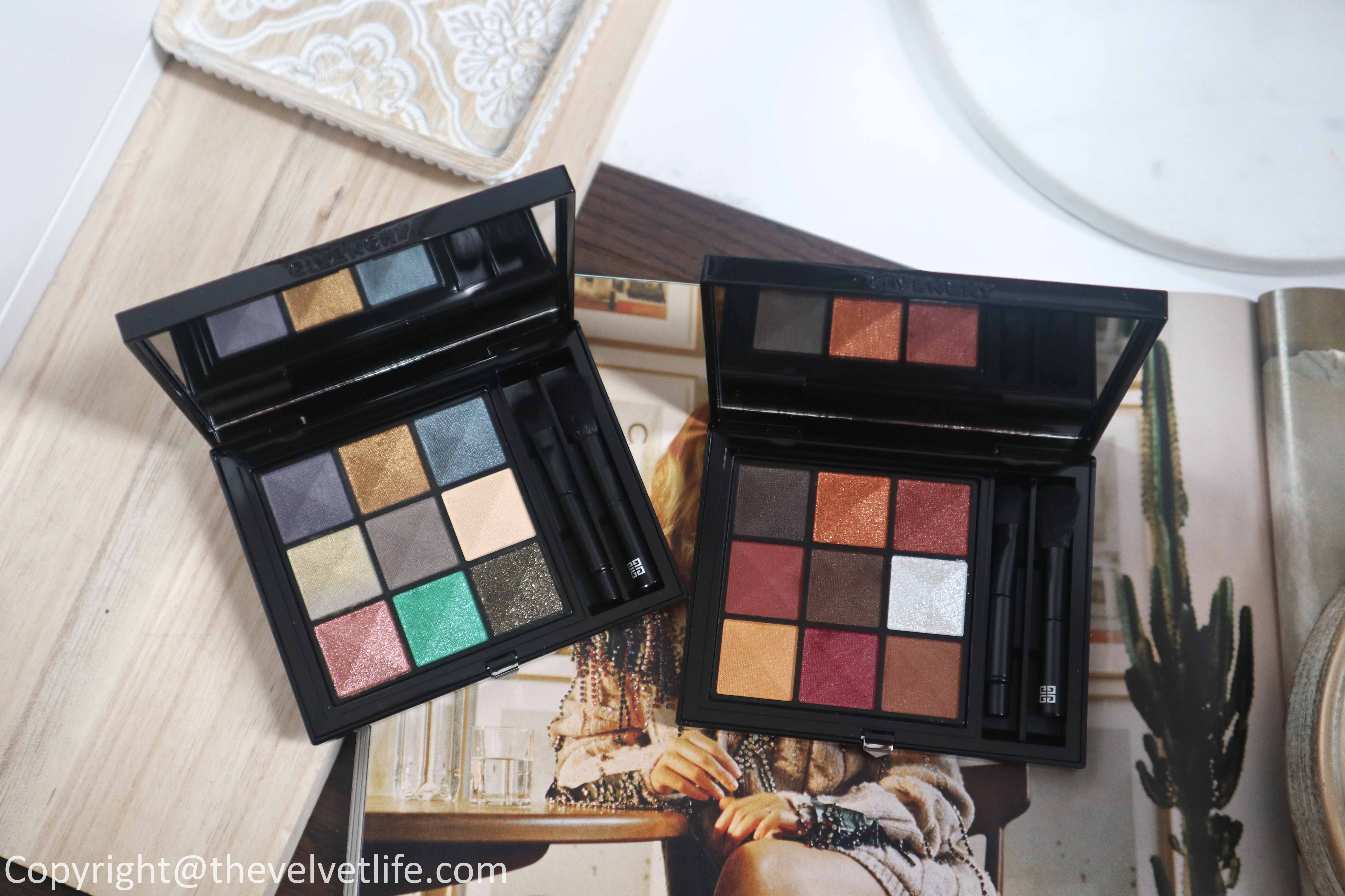 Givenchy Le 9 De Givenchy Eyeshadow Palette Review - The Velvet Life