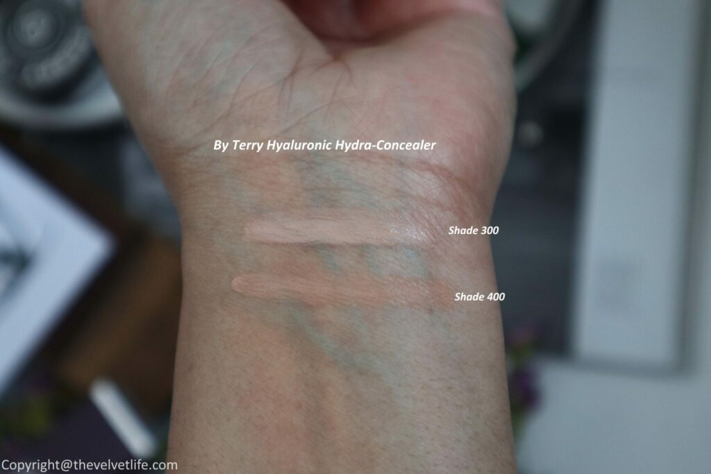 By Terry Hyaluronic Hydra-Concealer review swatches