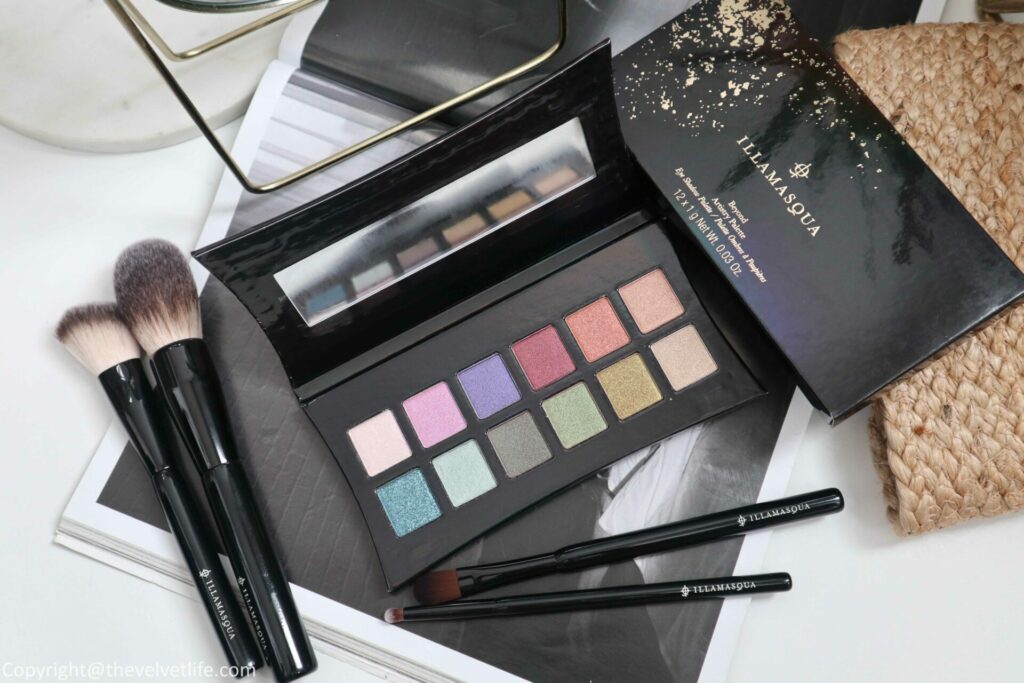 Illamasqua Beyond Artistry Palette review swatches