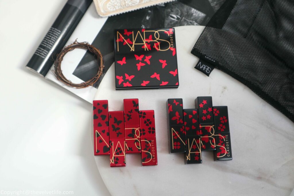 Nars Claudette Collection review swatches 