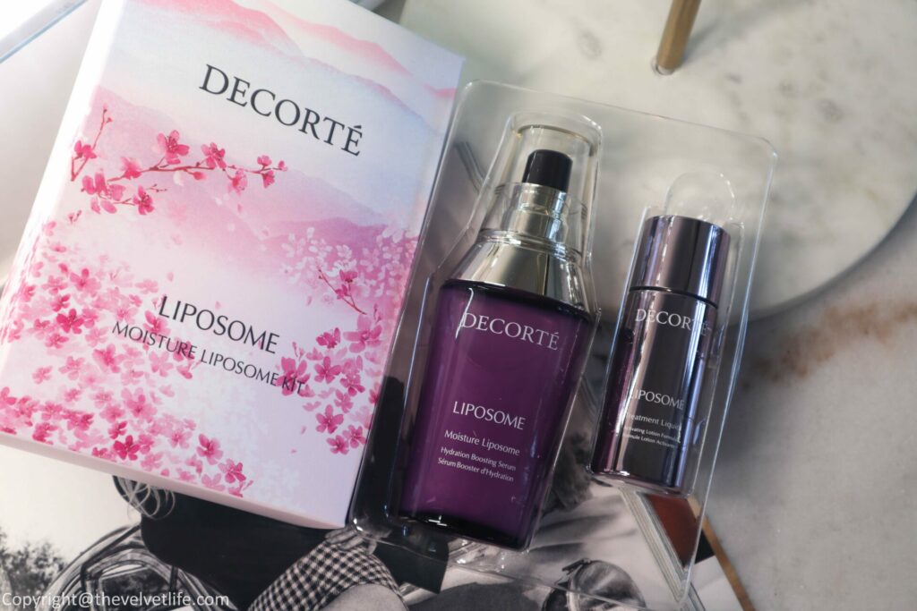 Decorte Sakura Moisture Liposome Kit V review