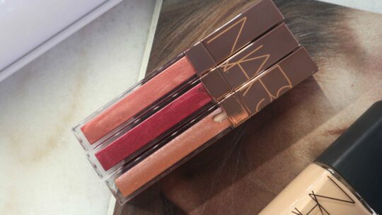 Nars Afterglow Lip Shine Review swatches