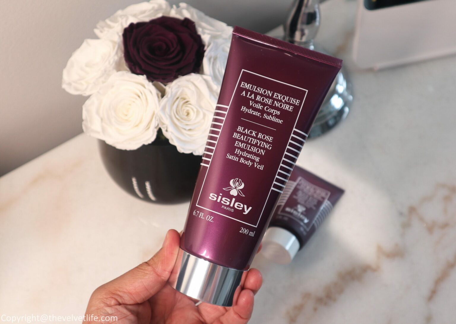 Sisley Black Rose Beautifying Emulsion Review - The Velvet Life