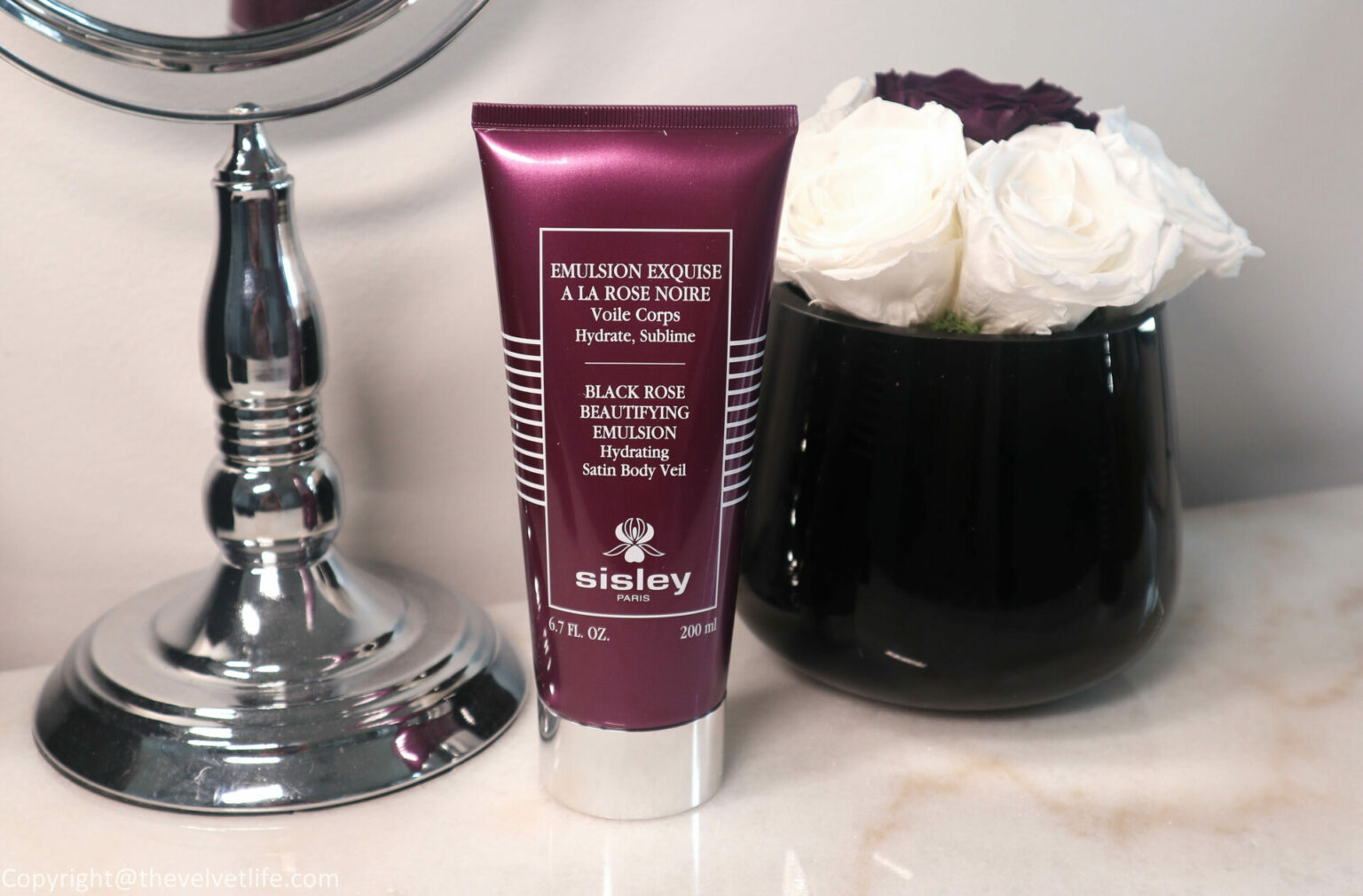 Sisley Black Rose Beautifying Emulsion Review - The Velvet Life