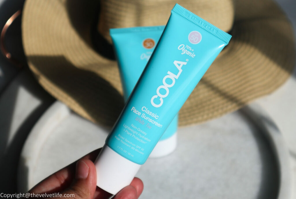 Coola Classic Face Organic Sunscreen Lotion SPF50 review