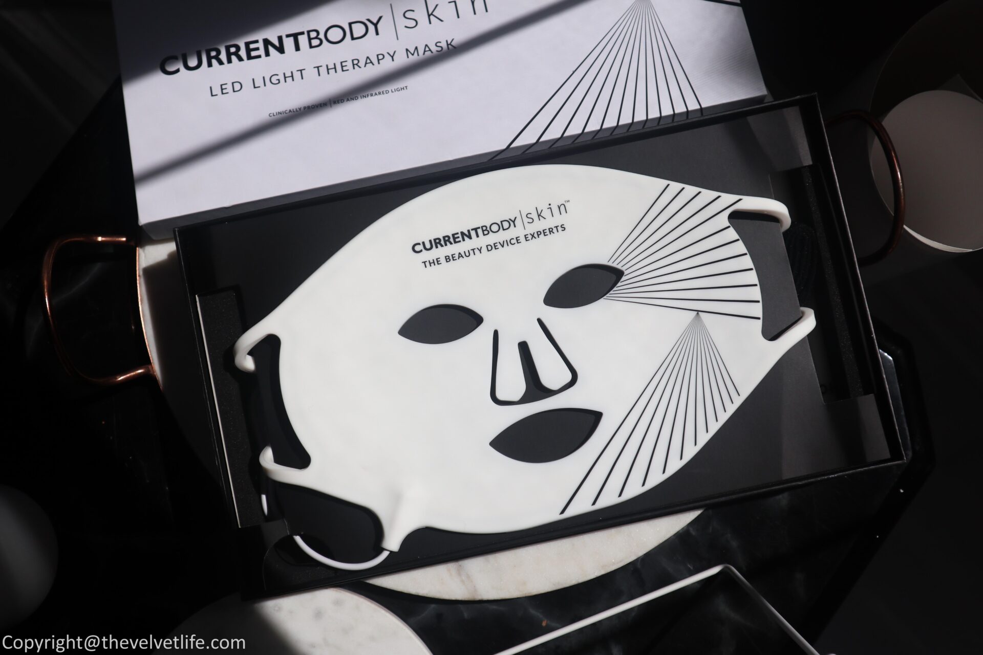 CurrentBody Skin LED Light Therapy Mask Review - The Velvet Life