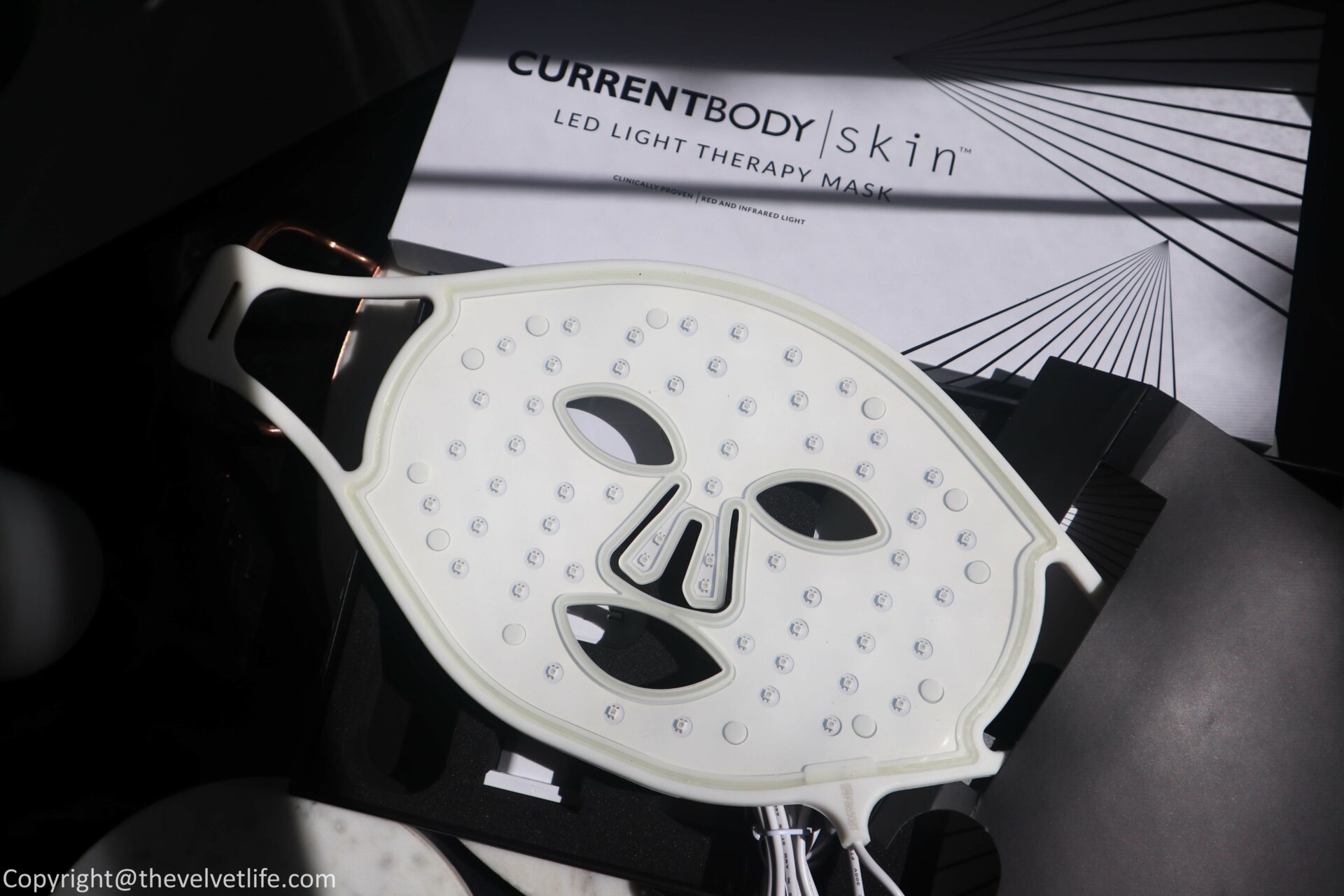 CurrentBody Skin LED Light Therapy Mask Review - The Velvet Life