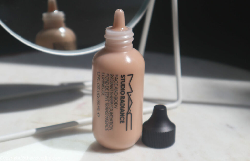 MAC Cosmetics Studio Radiance Face & Body Radiant Sheer Foundation Review
