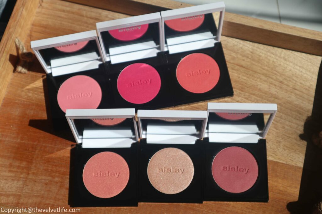 Sisley Le Phyto Blush Review swatches