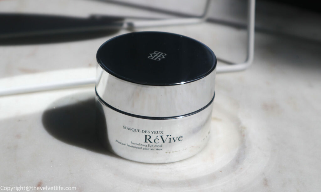 ReVive Skincare Masque Des Yeux Eye Mask Review