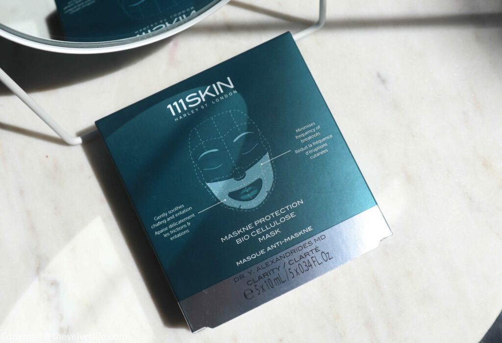 111Skin Maskne Protection Bio-Cellulose Mask Review