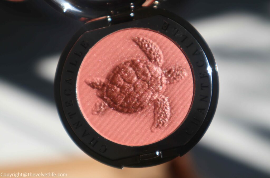 Chantecaille Philanthropy Cheek Shade Sea Turtle Grace Review Swatches