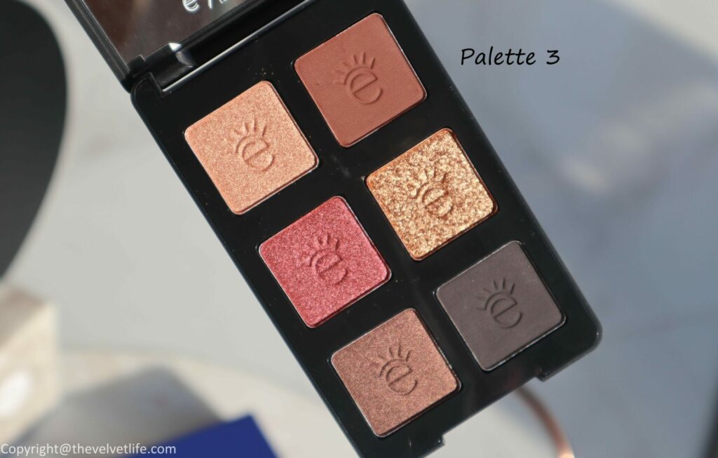 Eyeko London Limitless Eyeshadow Palette 3 Review swatches