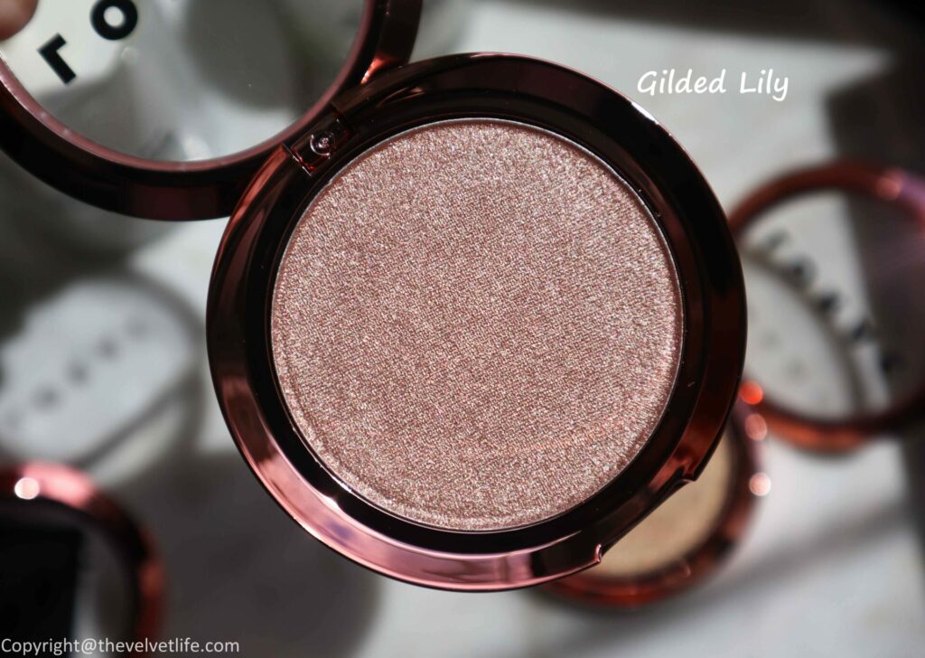 Lorac Light Source Mega Beam Highlighter Gilded Lily Review Swatches