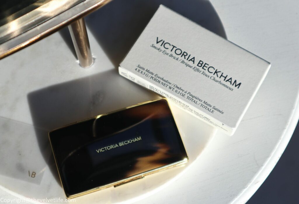 Victoria Beckham Beauty Smoky Eye Brick Review swatches