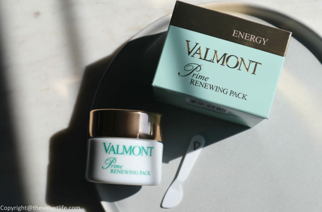 Valmont Prime Renewing Pack Review - The Velvet Life