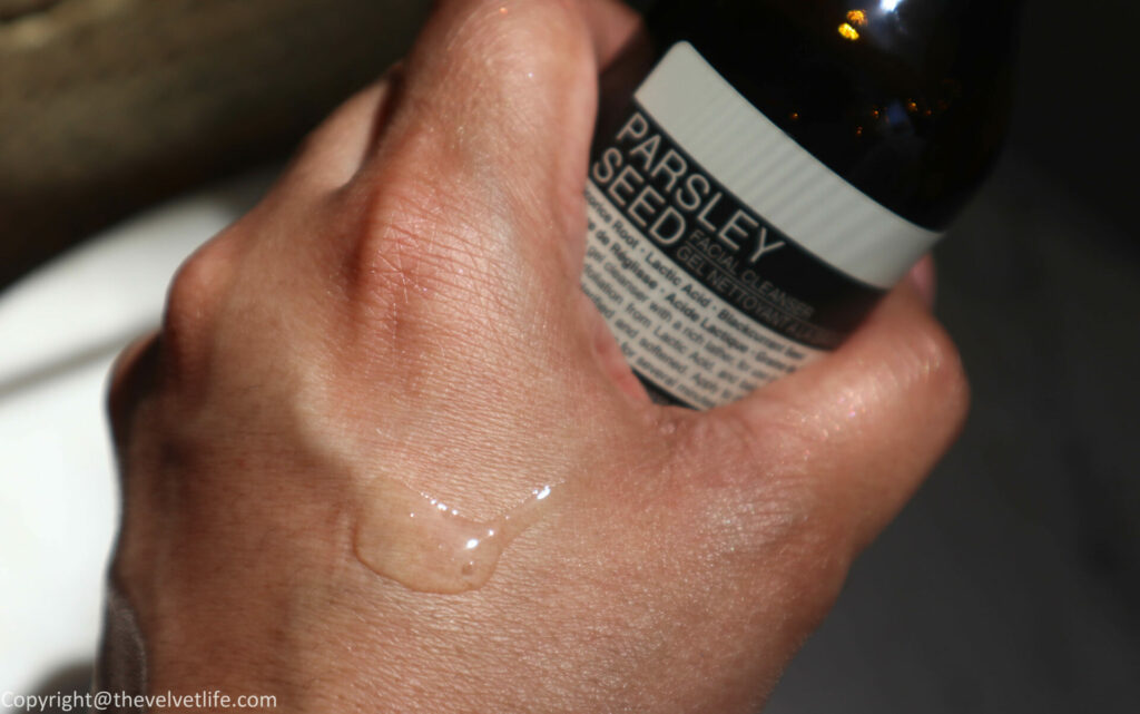Aesop Parsley Seed Facial Cleanser Review