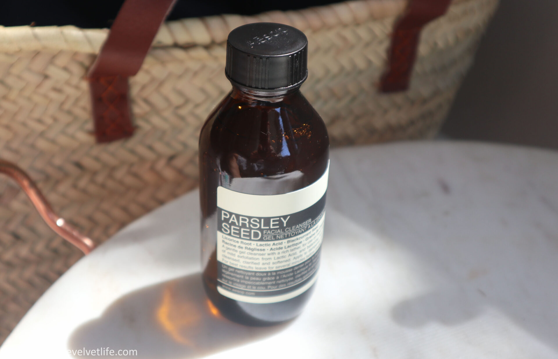 Aesop Parsley Seed Facial Cleanser Review The Velvet Life
