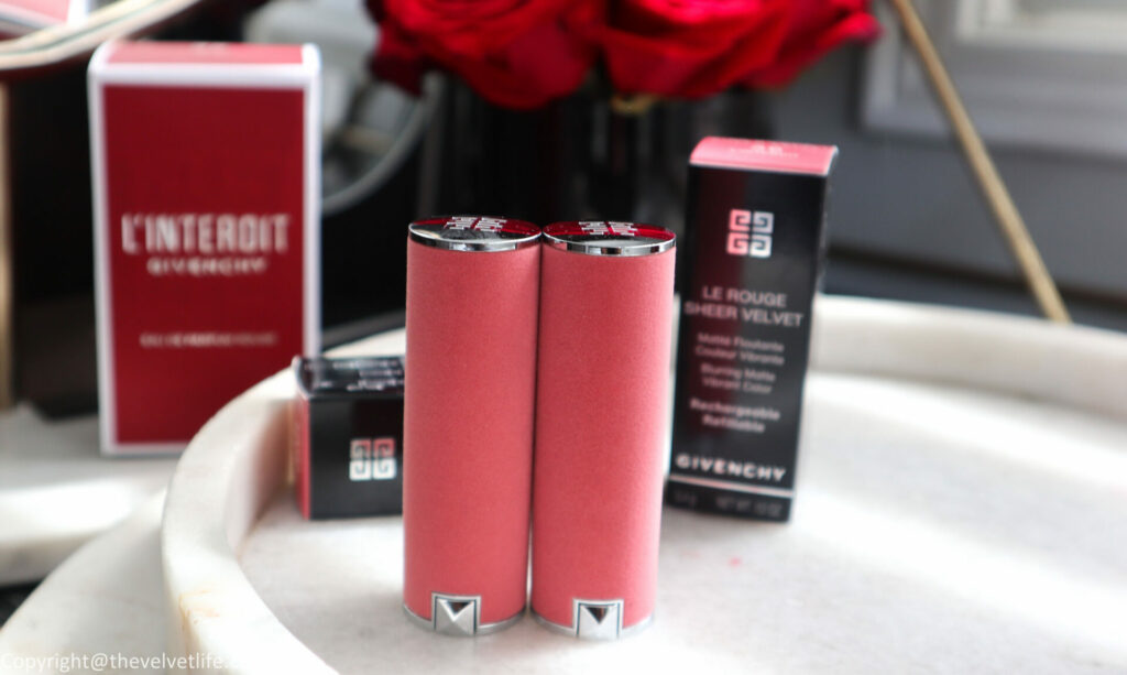 Givenchy Le Rouge Sheer Velvet Lipstick Review - The Velvet Life
