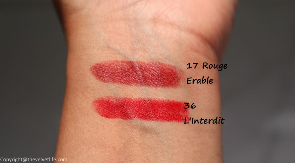 Givenchy Le Rouge Sheer Velvet Lipstick Review Swatches