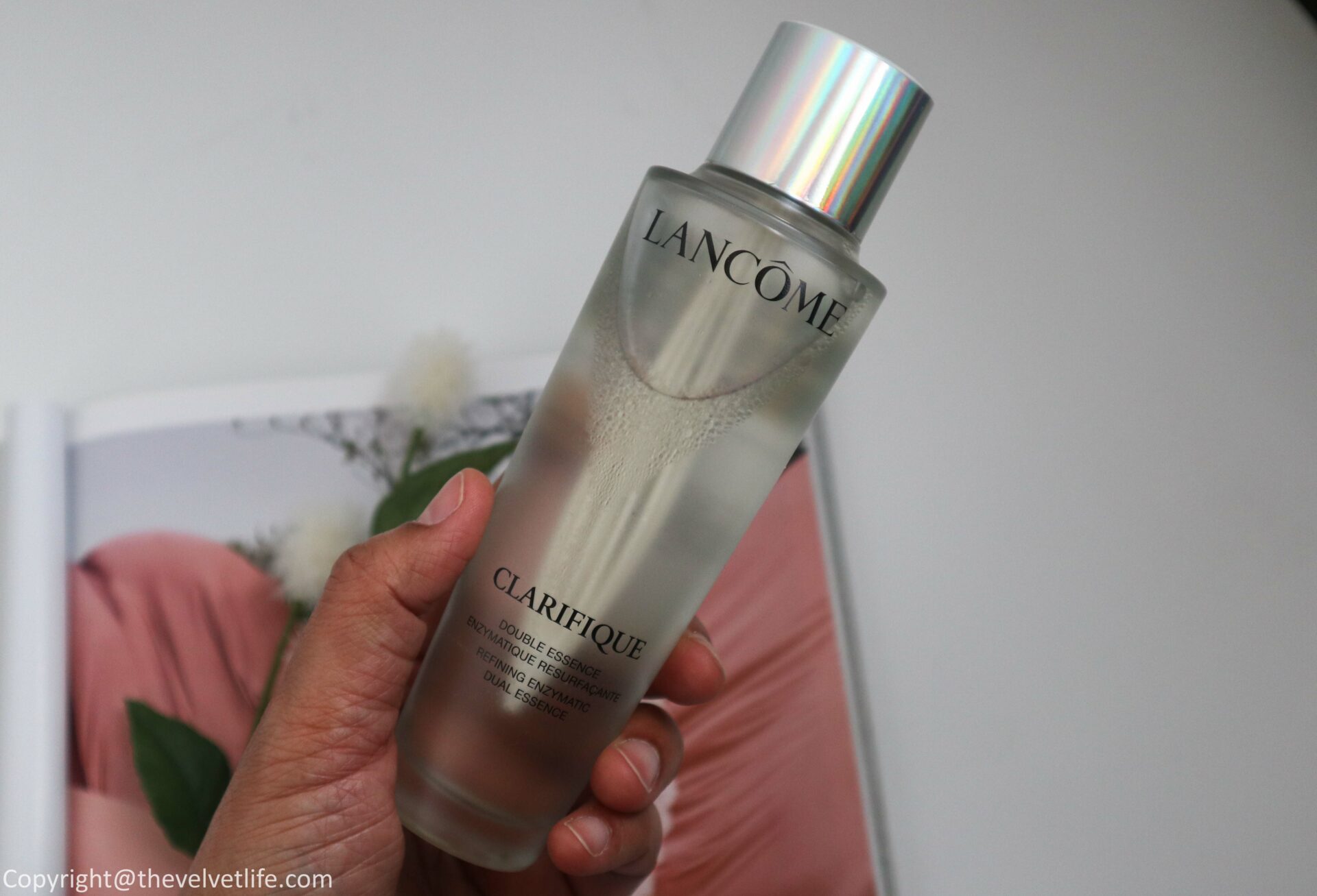 Lancome Clarifique Dual Facial Essence Review - The Velvet Life