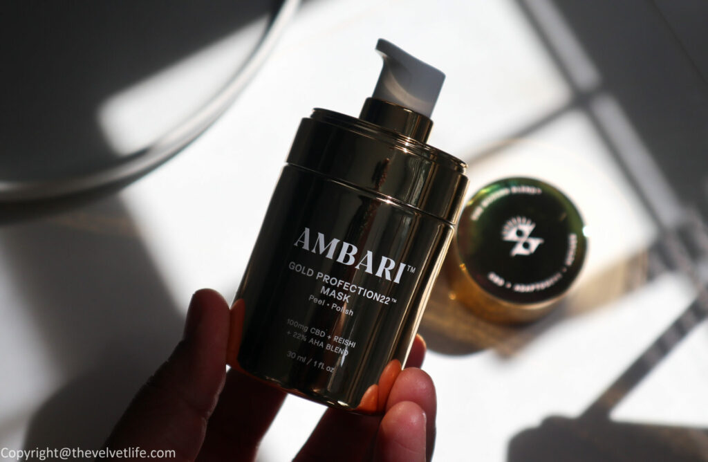 Ambari Gold Profection22 Mask Review