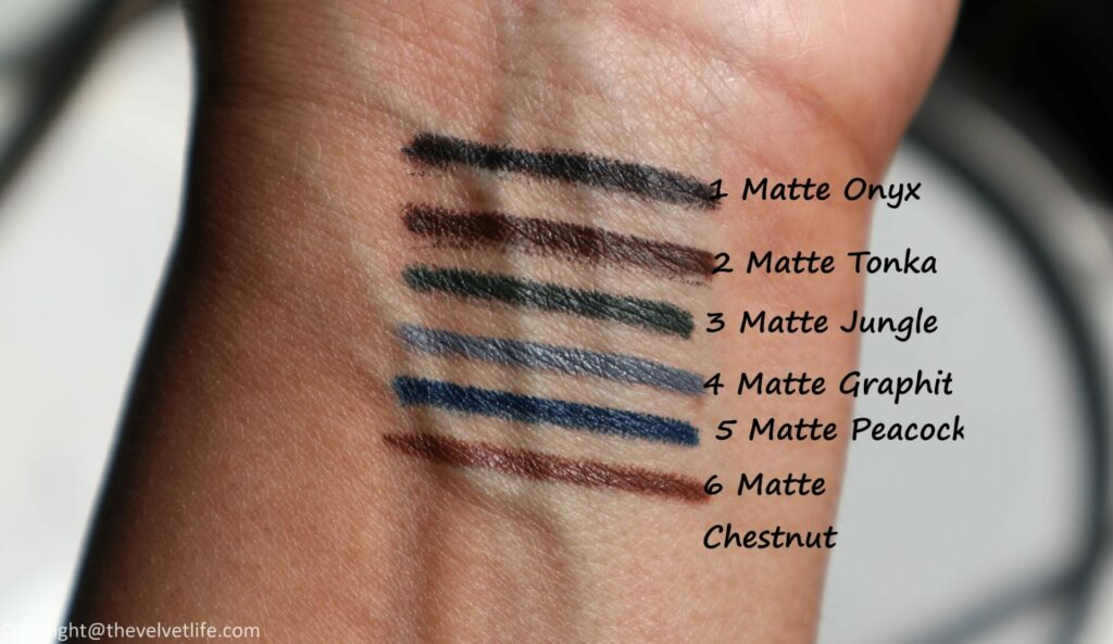 Sisley Phyto-Khol Star Matte Review Swatches