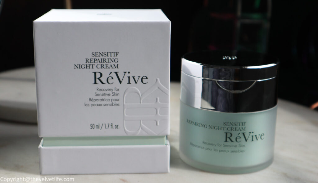 ReVive Skincare Sensitif Repairing Night Cream Review - The Velvet Life