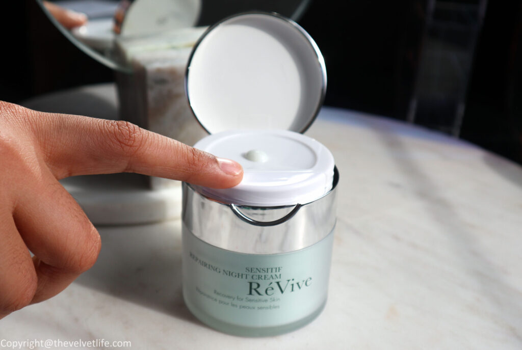 ReVive Skincare Sensitif Repairing Night Cream Review - The Velvet Life