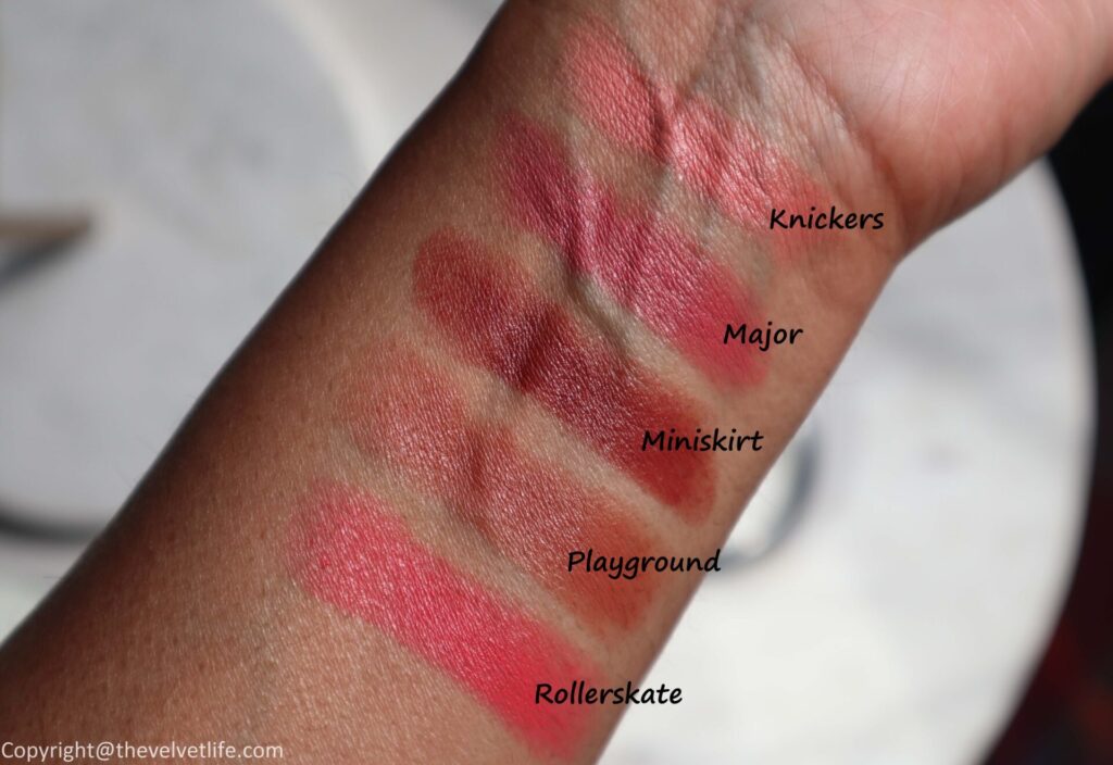 Victoria Beckham Beauty Cheeky Posh Review Swatches