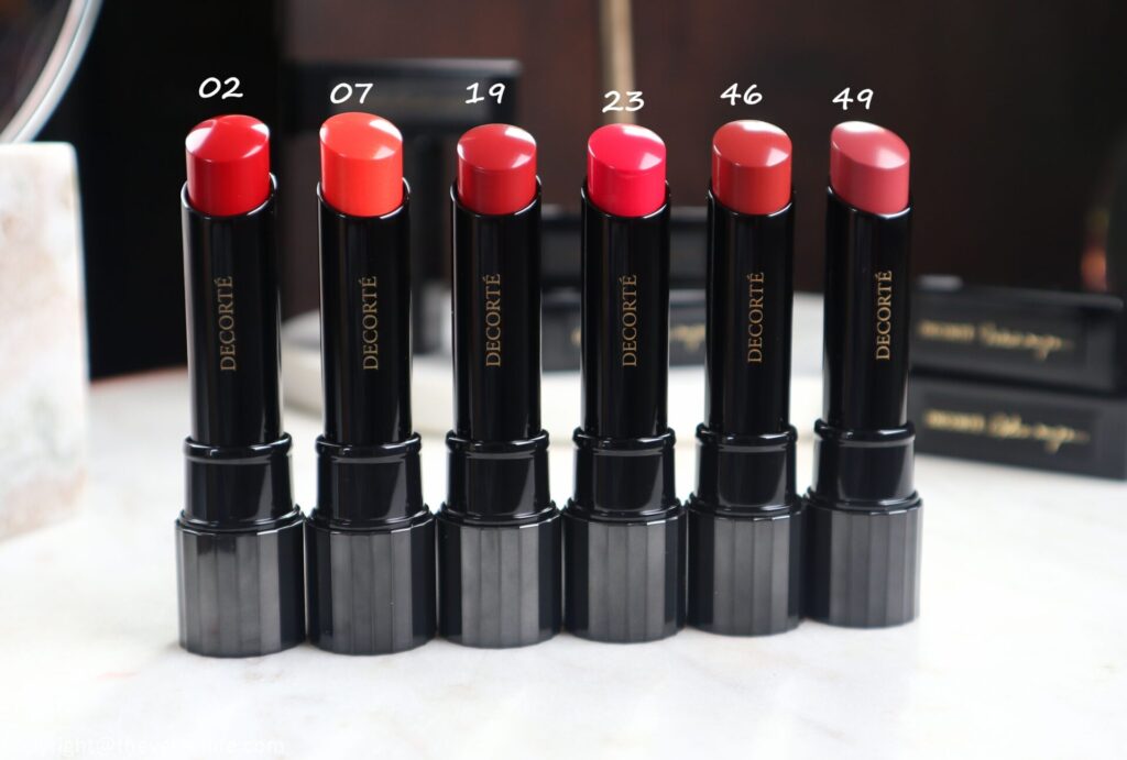 Decorte Rouge Decorte Lipstick Review