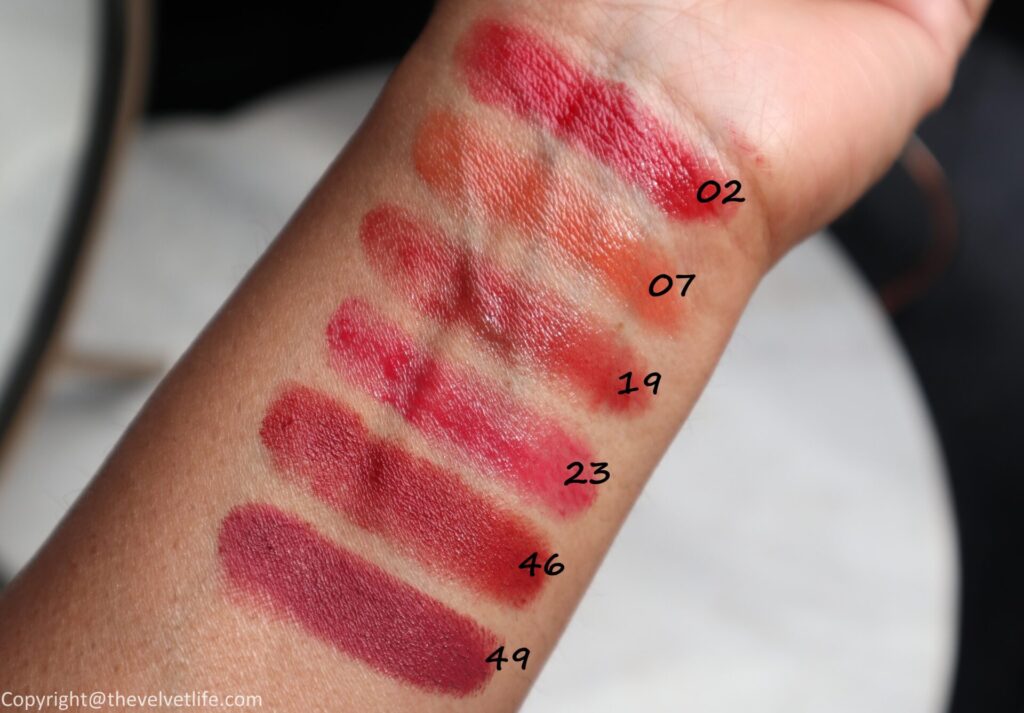 Decorte Rouge Decorte Lipstick Review Swatches