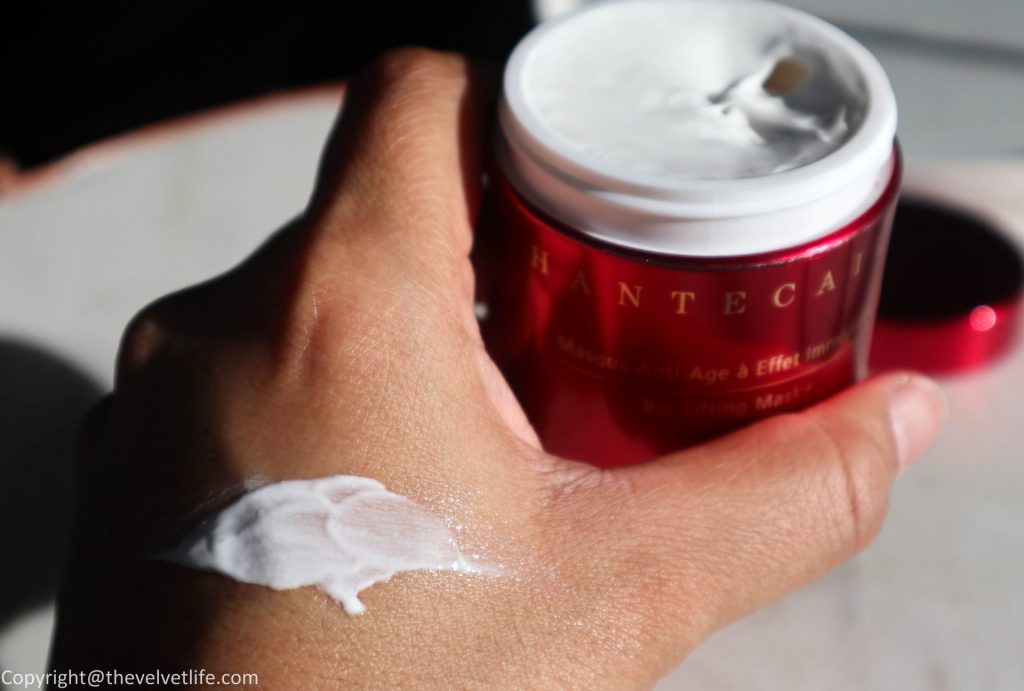 Chantecaille Bio Lifting Mask+ Review Texture