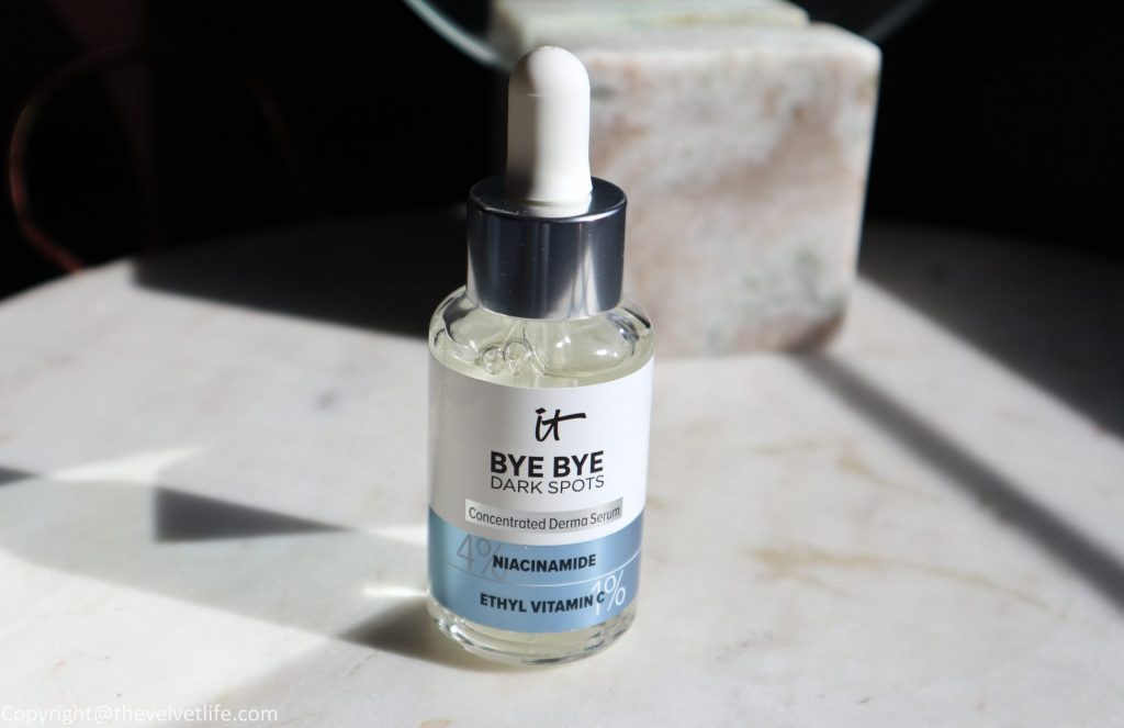 IT Cosmetics Bye Bye Dark Spots 4% Niacinamide Serum Review