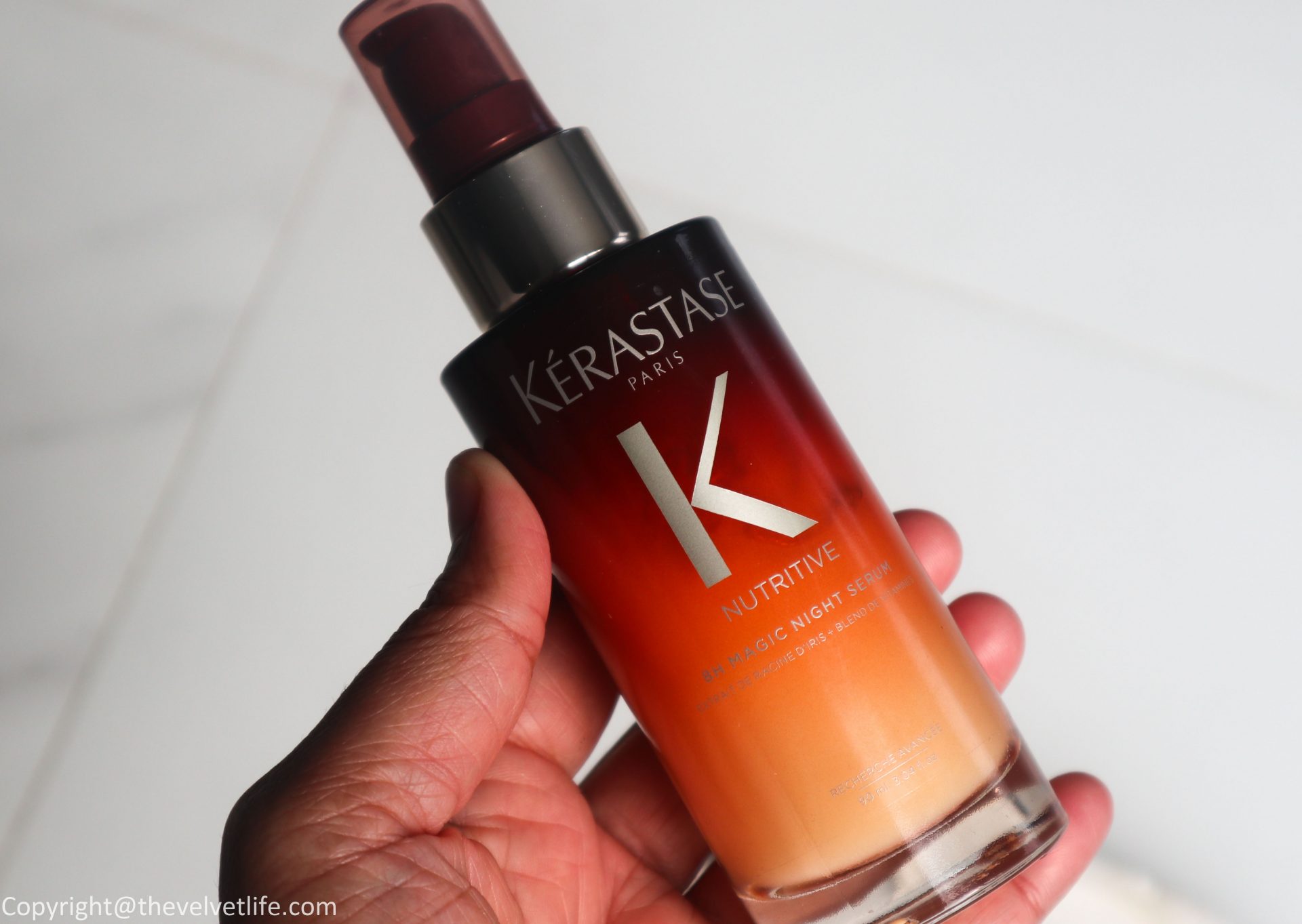 Kerastase Haircare 8H Magic Night Serum Review The Velvet Life