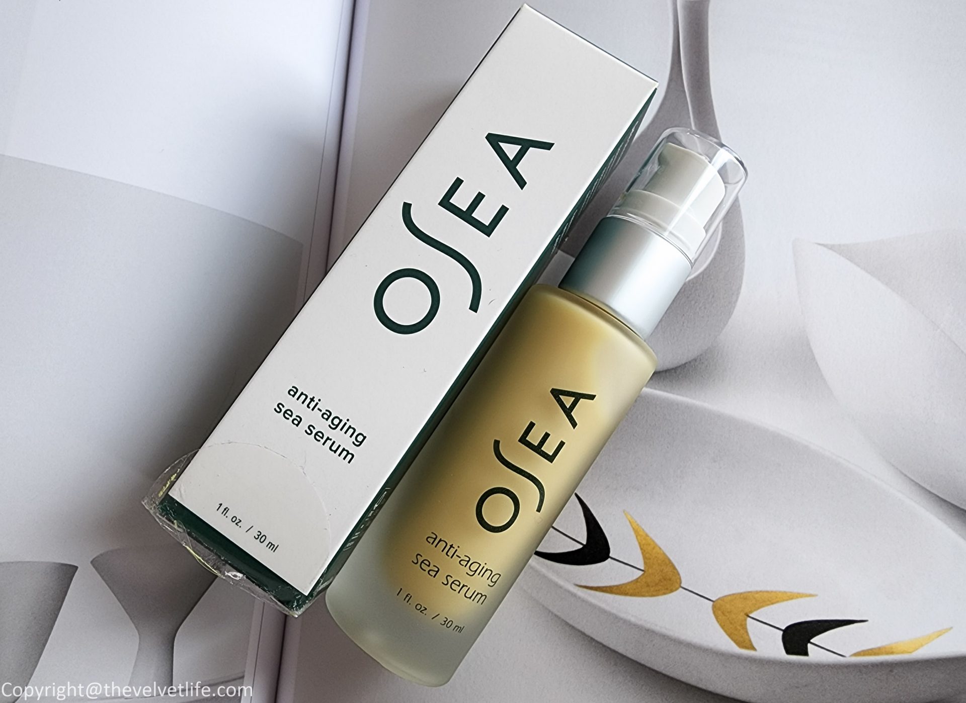 Osea Skincare AntiAging Serum Review The Velvet Life
