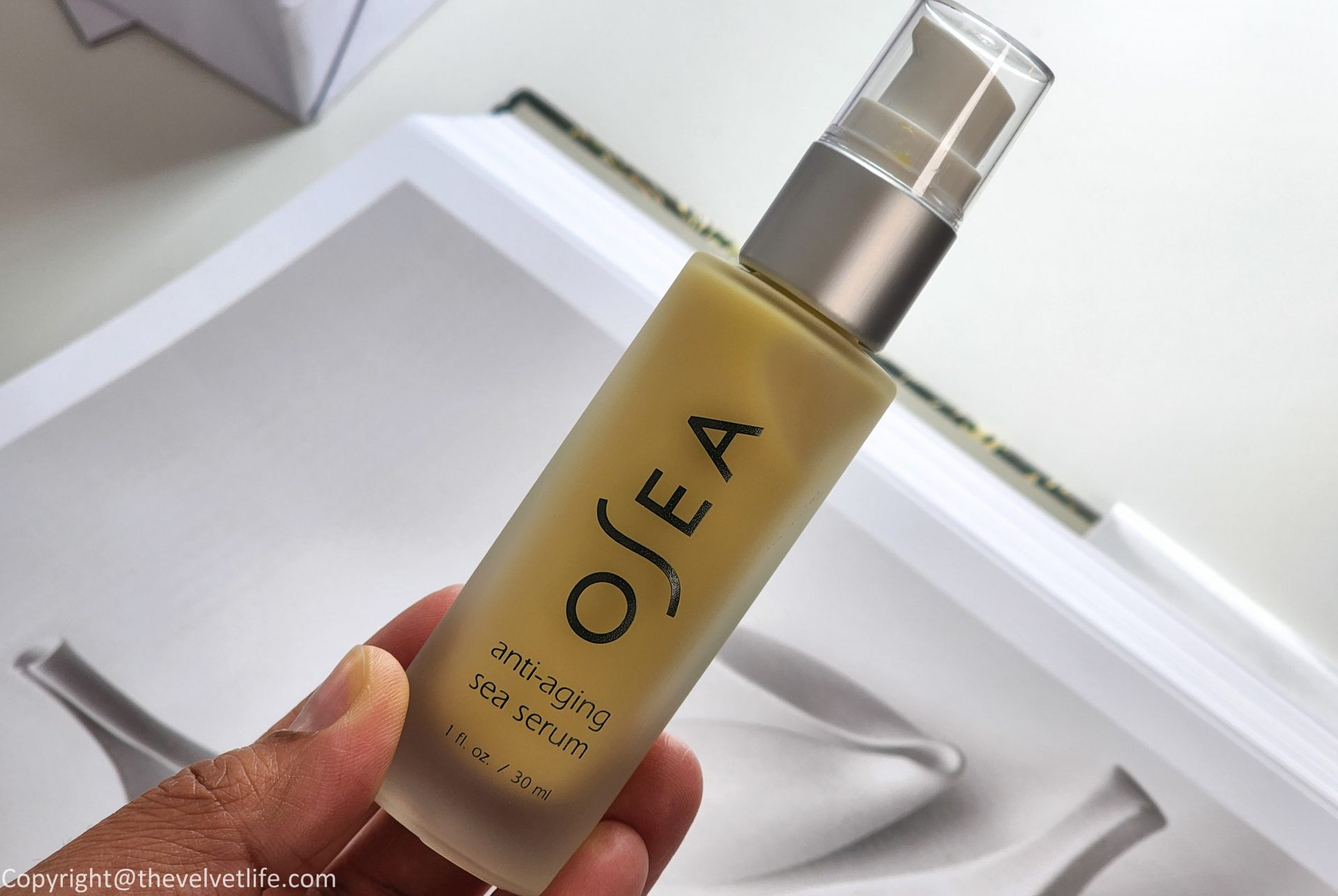 Osea Skincare AntiAging Serum Review The Velvet Life