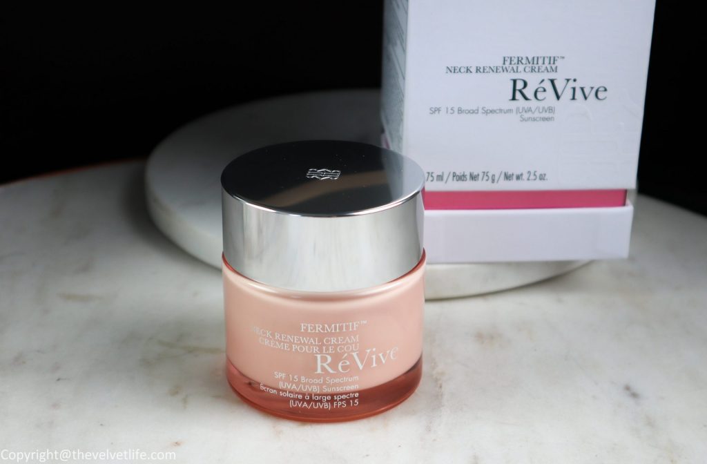 Revive Skincare Fermitif Neck Renewal Cream Review - The Velvet Life
