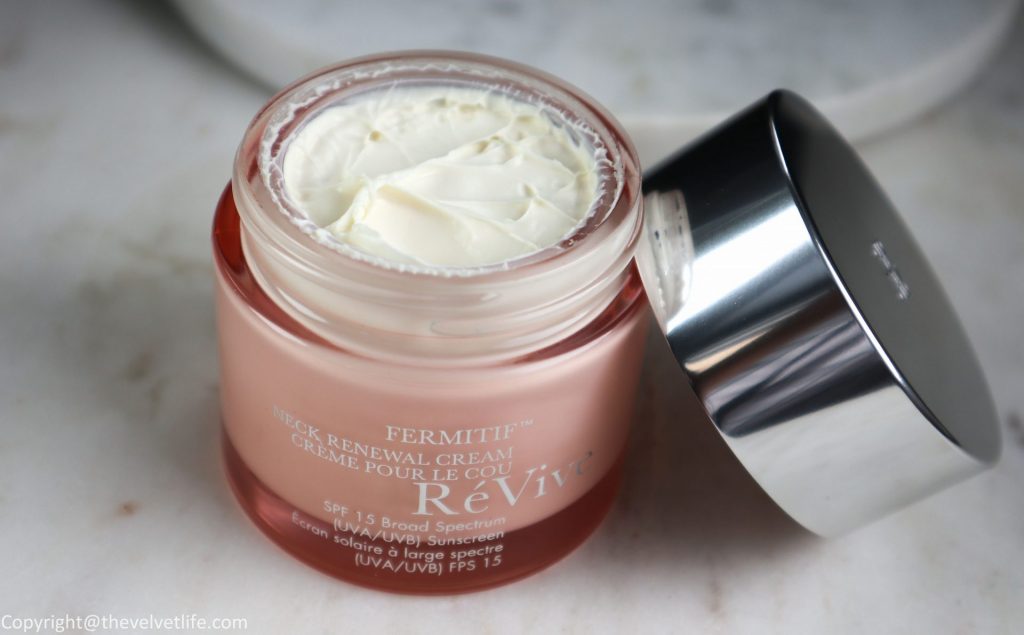 Revive Skincare Fermitif Neck Renewal Cream Review - The Velvet Life