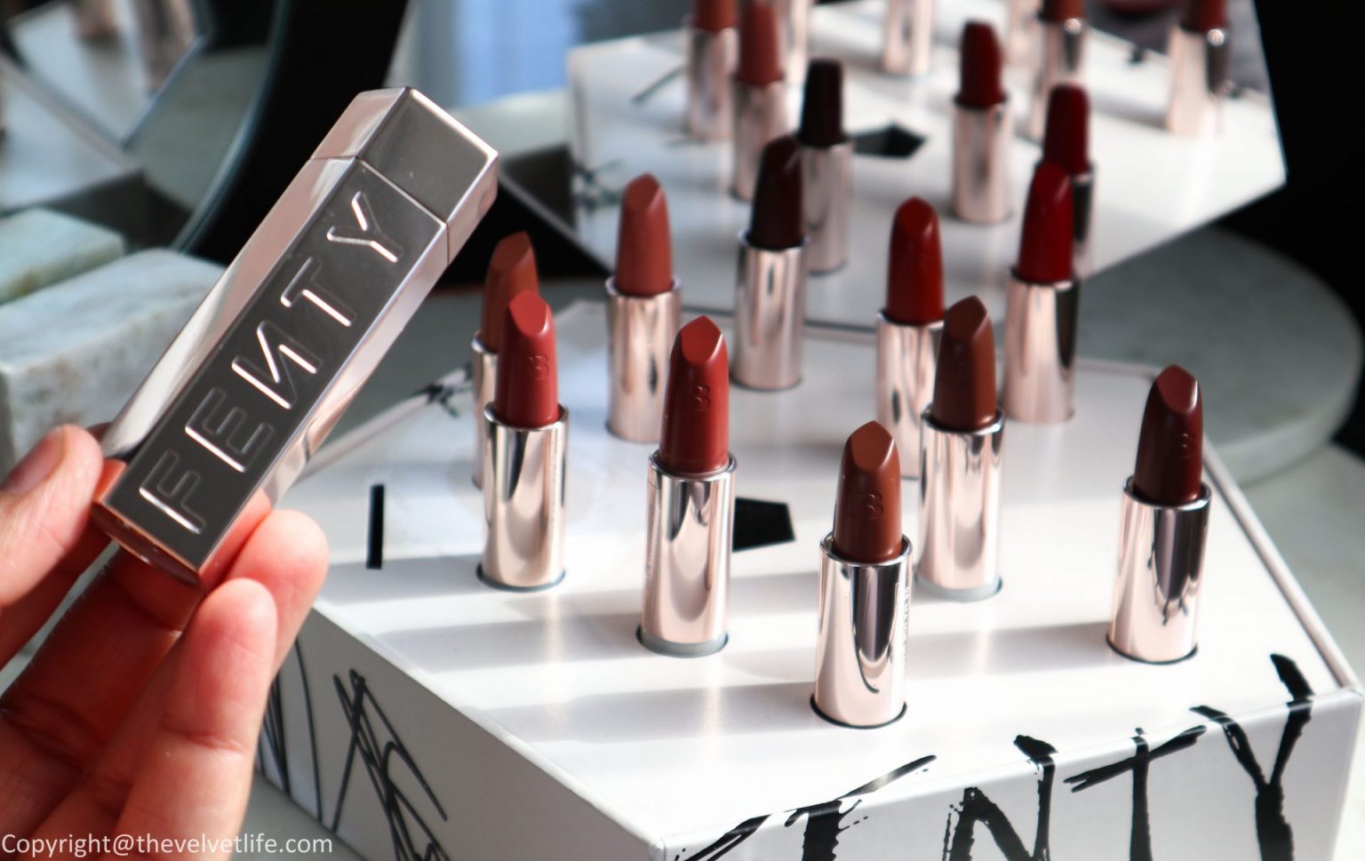 Fenty Beauty Fenty Icon Semi-Matte Refillable Lipstick Review - The ...