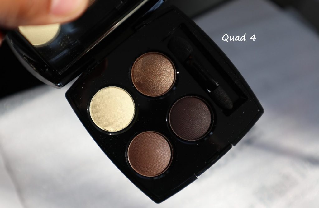 Artis - Monograph Pressed Powder Eyeshadow Quad 4 Review