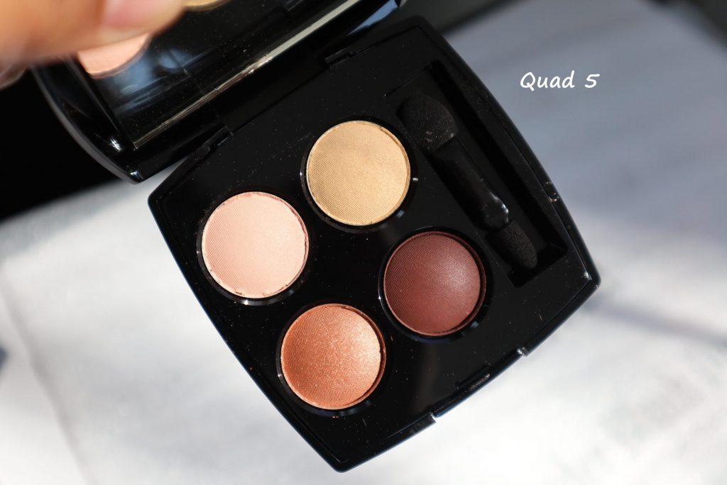 Artis - Monograph Pressed Powder Eyeshadow Quad 5 Review