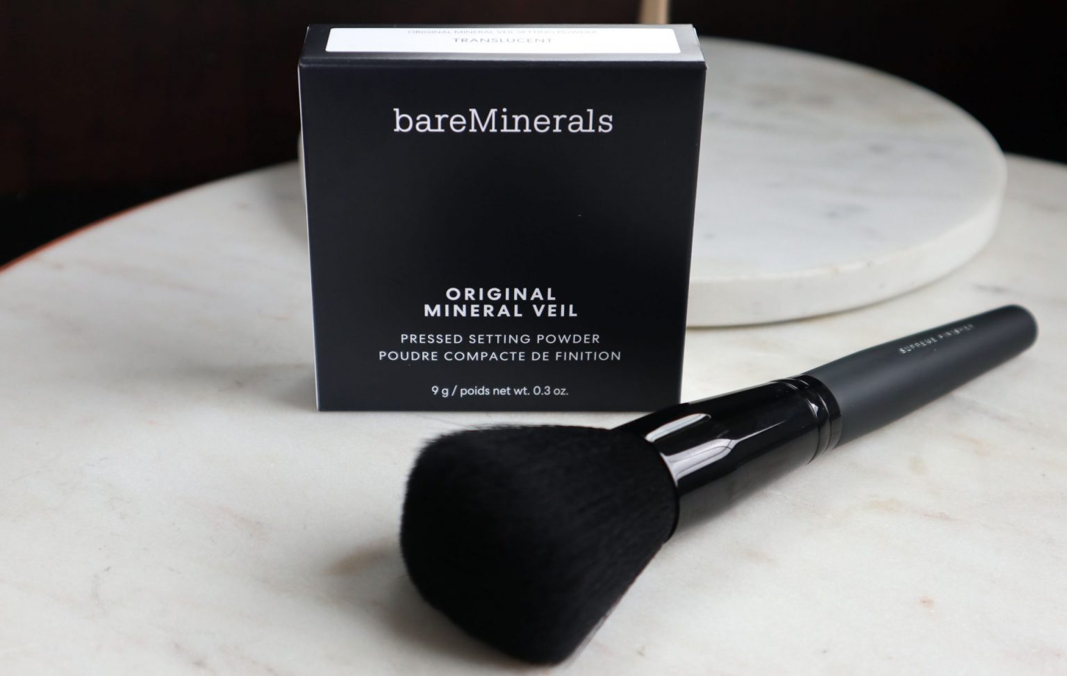 bareMinerals ORIGINAL Mineral Veil Setting Powder - Tinted Tan Deep LOOKFANTASTI