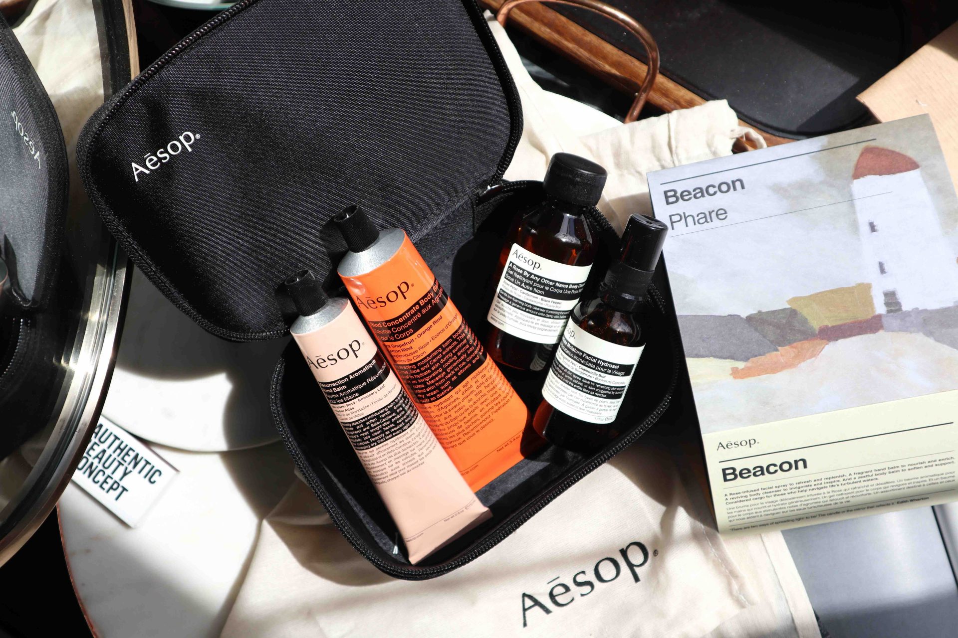 Pavilion KL - Aesop Aesop evolved their approach to design and packaging by  incorporating circular and sustainable solutions. When you shop at Aesop,  your items will be placed in a cotton drawstring