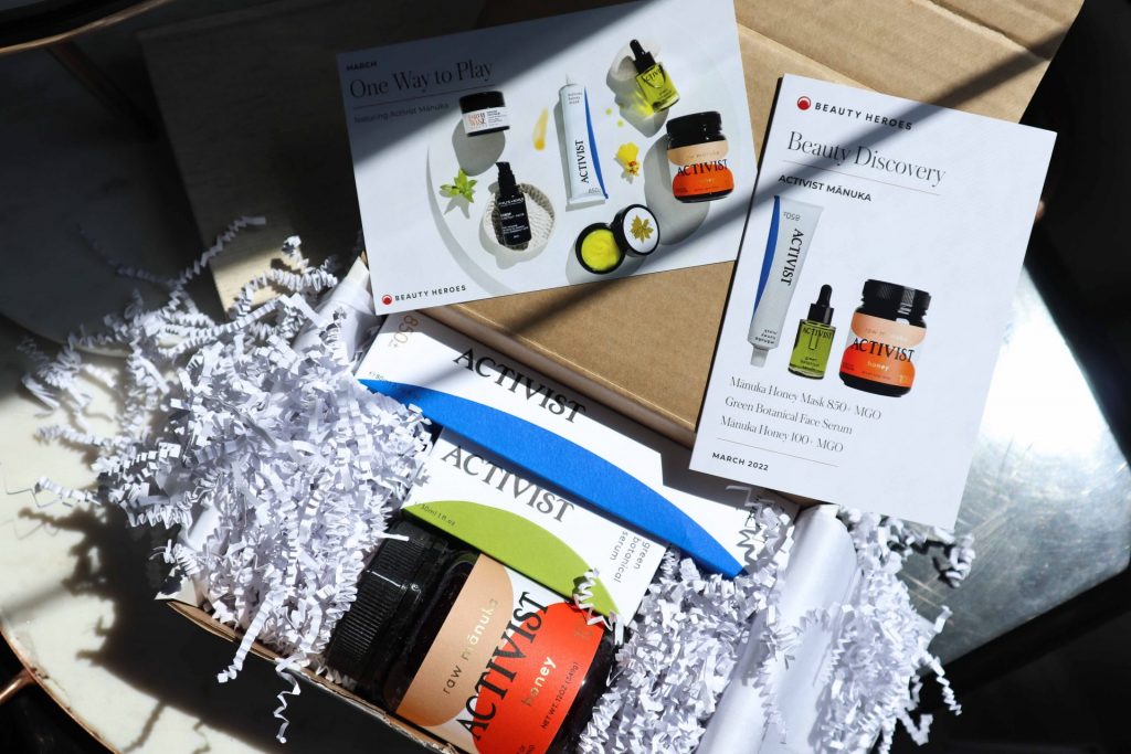 Beauty Heroes Box Featuring Activist Manuka Review